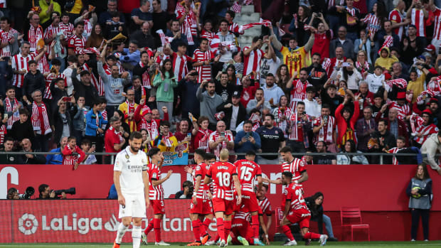 A photo taken during Girona's 4-2 win over Real Madrid in April 2023